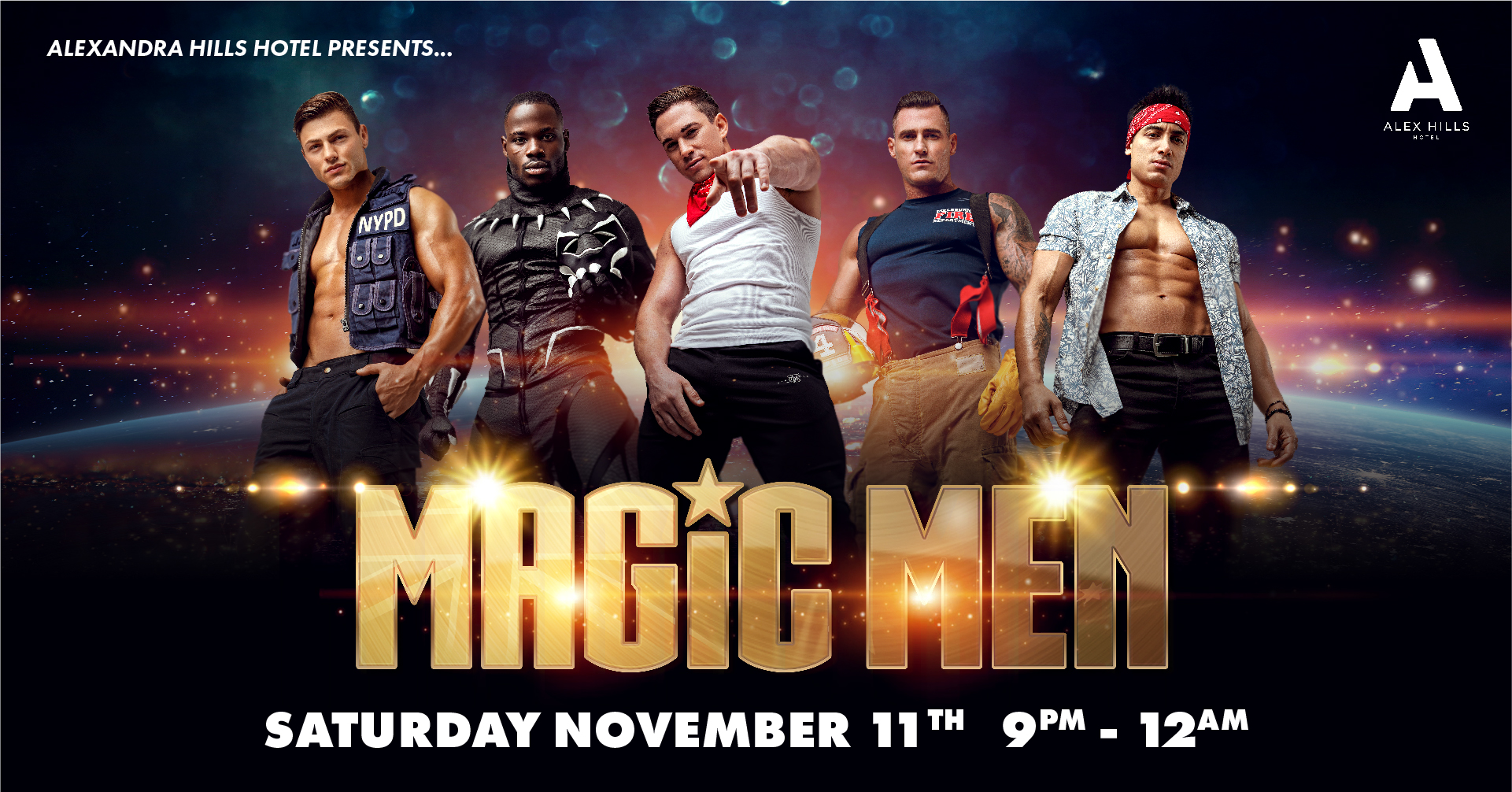 MAGIC MEN TAKE OVER ALEXANDRA HILLS The Alexandra Hills Hotel